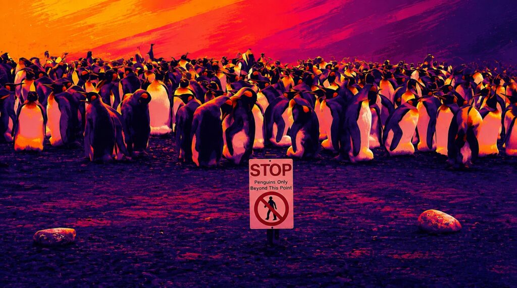 Turismo en Malvinas: los visitantes llegan por los pingüinos, no por la bandera británica pingüinos